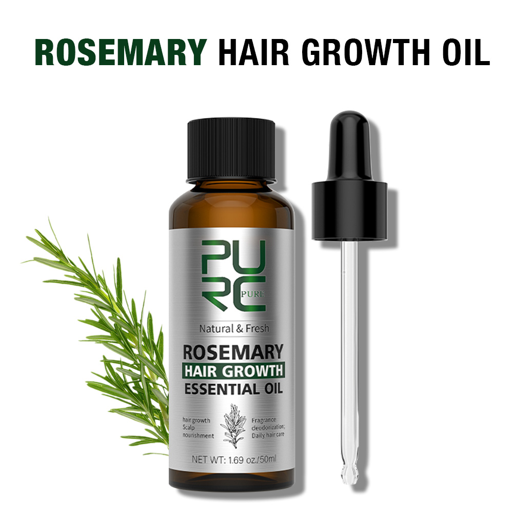 Biotin Hair Growth - PURC Rosmarinöl für Haarwachstum, Männer und