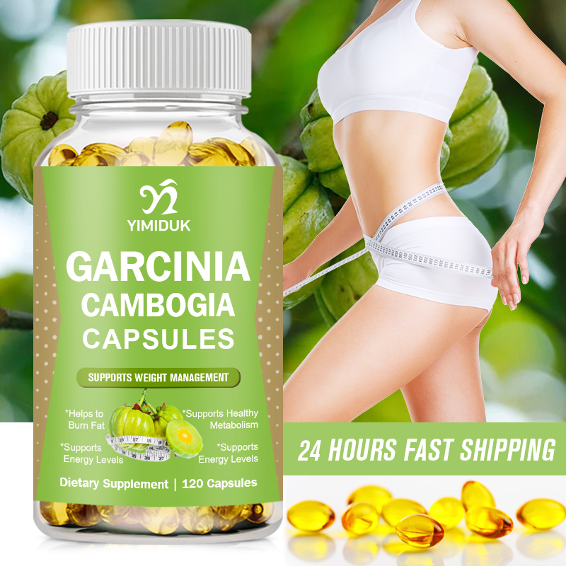 Garcinia Cambogia Extract - Reine Garcinia-Cambogia-Kapseln mit 95% HCA-Extrakt, unterstützt