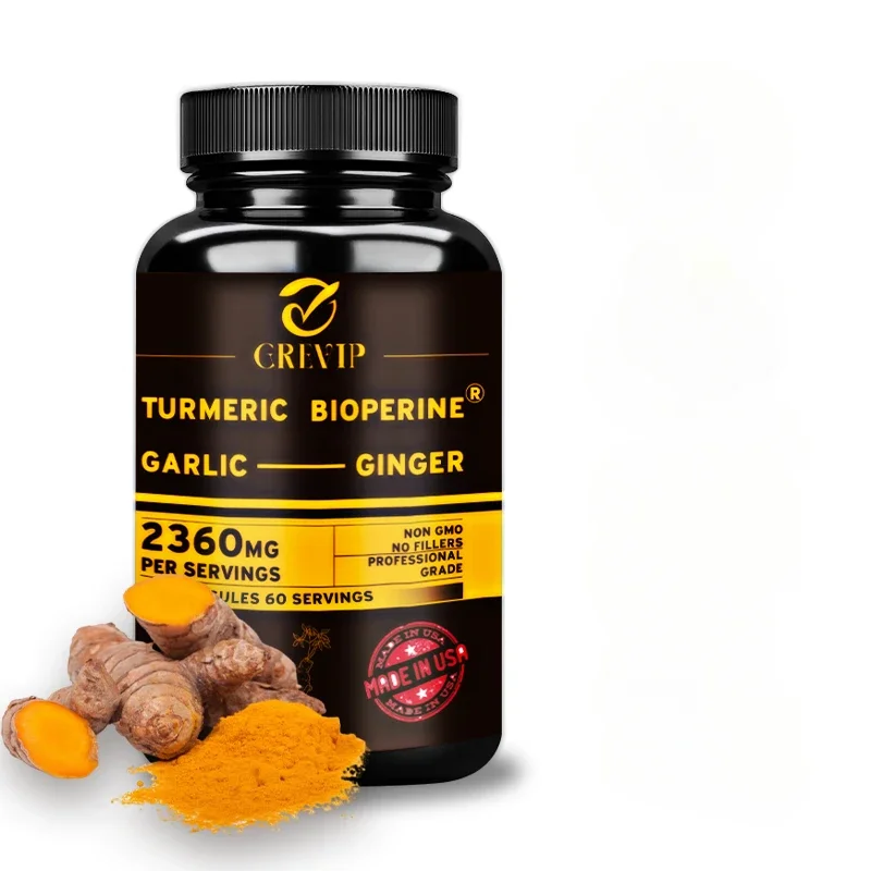 4-in-1-Kurkuma-Ingwer-Ergänzun – Turmeric Curcumin Capsule Bewertung und Preis