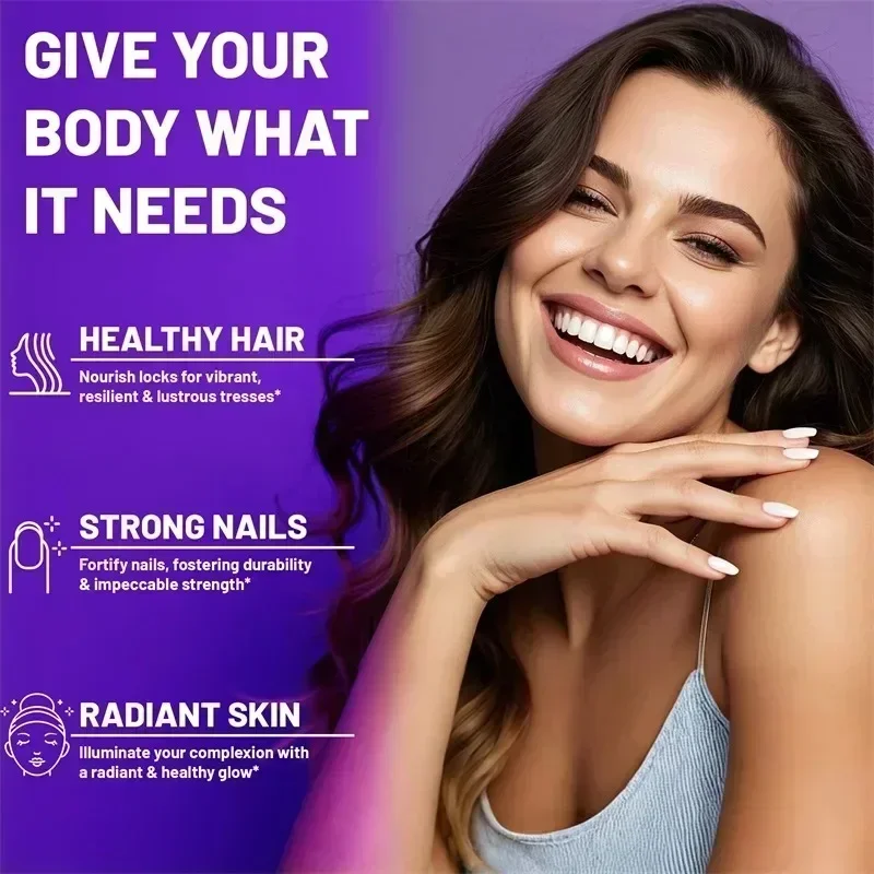 Biotin Collagen Keratin-Ergänz – Biotin Hair Growth Bewertung und Preis