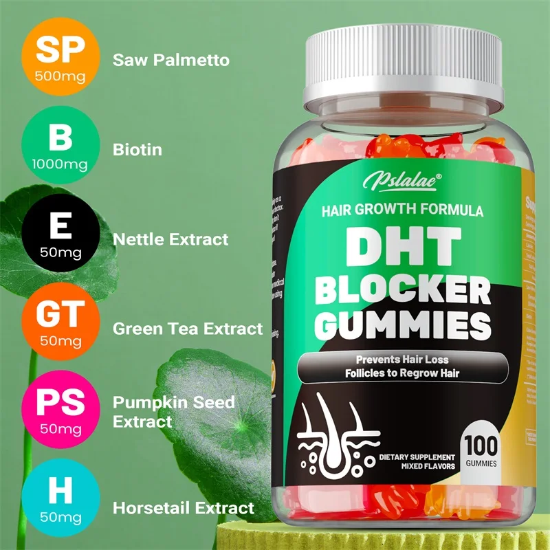 DHT Blocker Gummies – reduzier – Biotin Hair Growth Bewertung und Preis