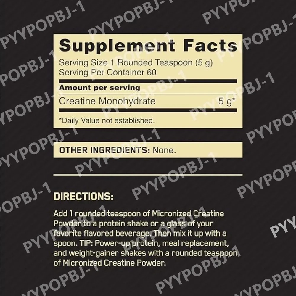 Kreatin-Monohydrat-Pulver 300g – Nutrition For Fitness Bewertung und Preis