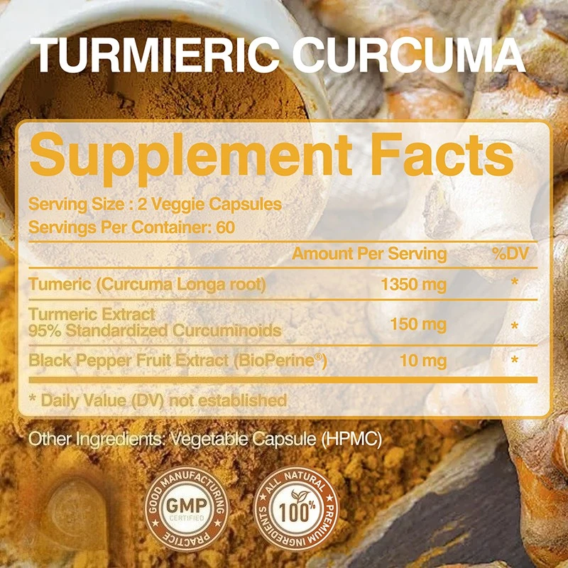 Kurkuma-Kurkumin-Kapseln – hil – Turmeric Curcumin Capsule Bewertung und Preis