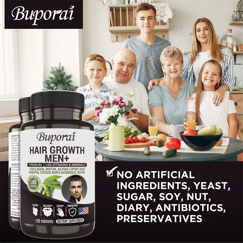 Haarwachstums-Männer-Ergänzung – Biotin Hair Growth Bewertung und Preis