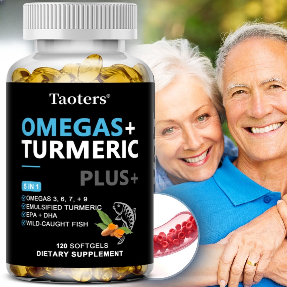 Omega 3 6 9 Nahrungsergänzungs – Turmeric Curcumin Capsule Bewertung und Preis