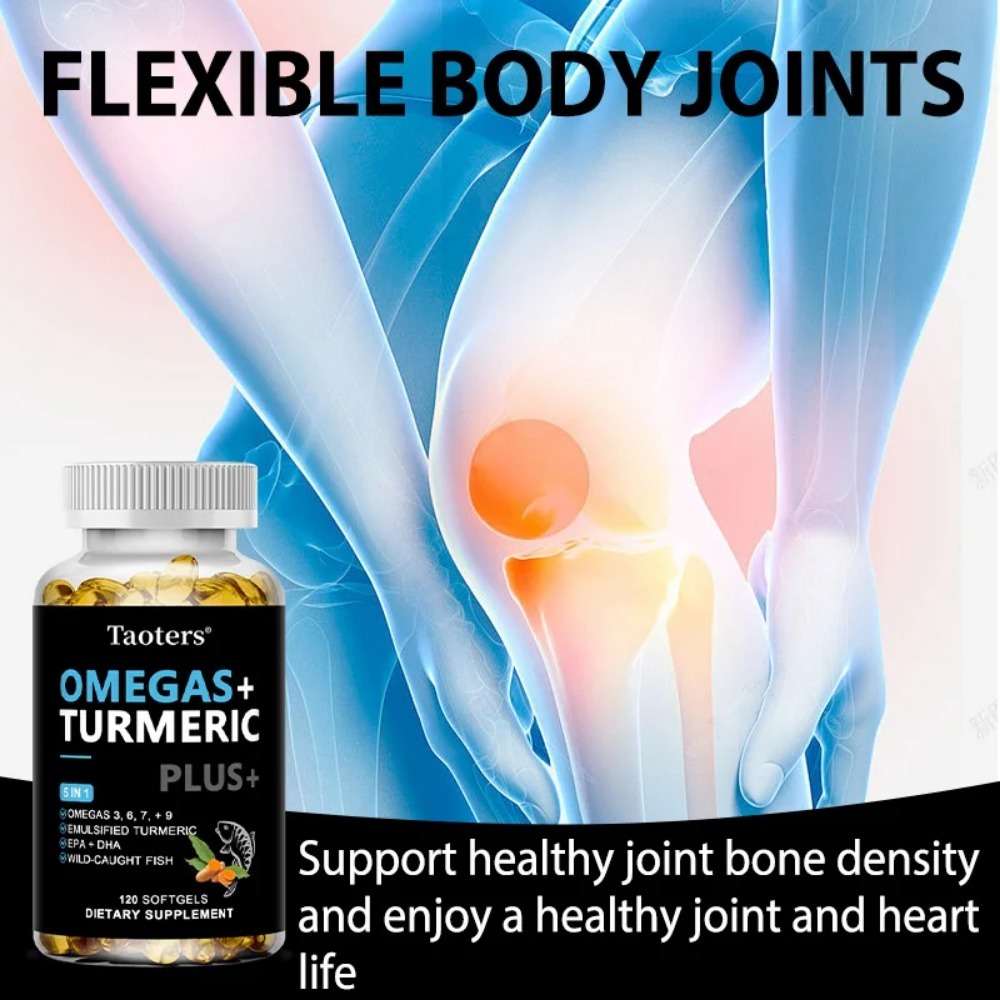 Omega 3 6 9 Nahrungsergänzungs – Turmeric Curcumin Capsule Bewertung und Preis