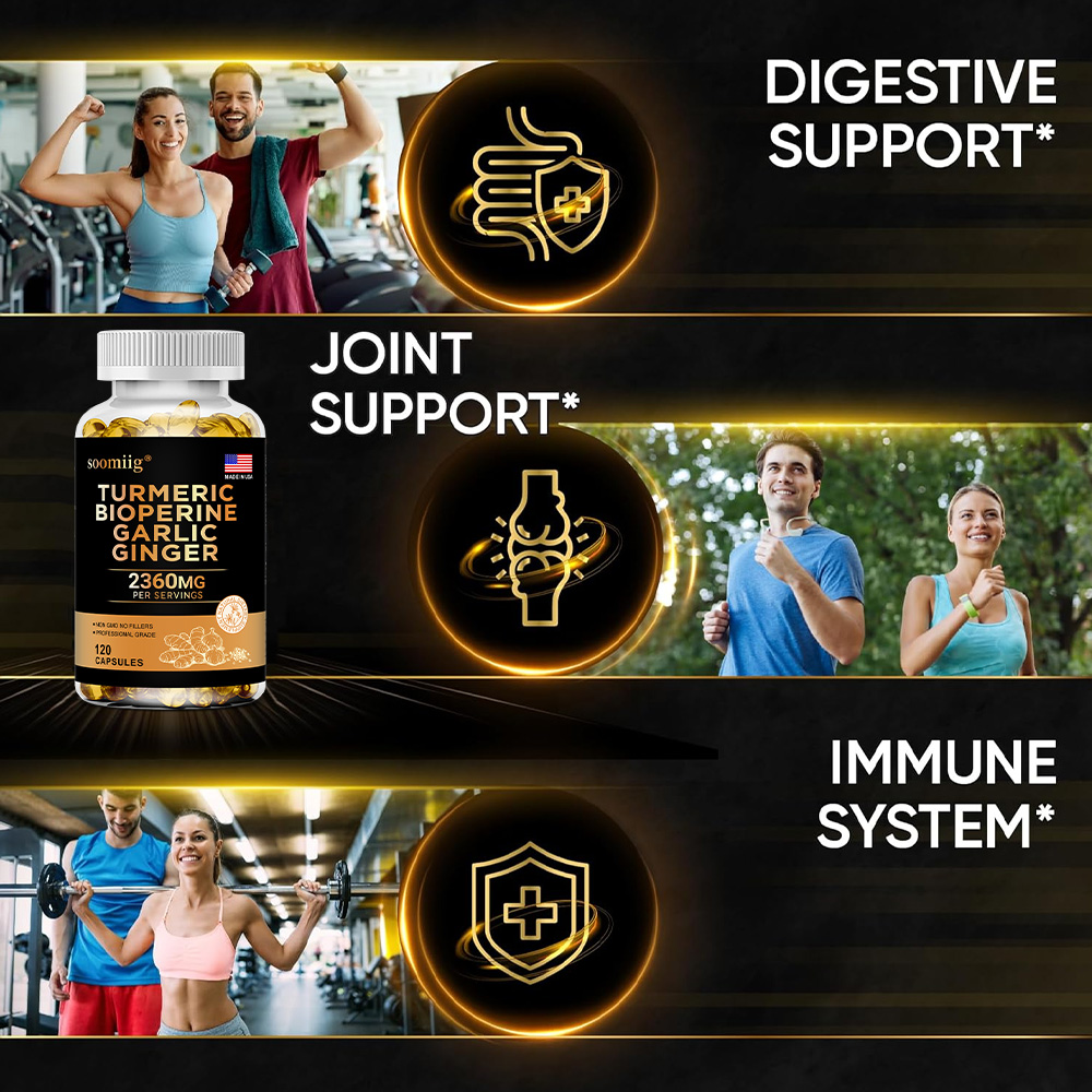 Kurkuma-Ingwer-Ergänzungsmitte – Turmeric Curcumin Capsule Bewertung und Preis