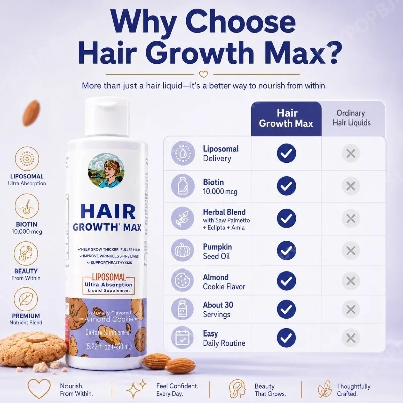Haarwuchsmittel für Frauen MAX – Biotin Hair Growth Bewertung und Preis