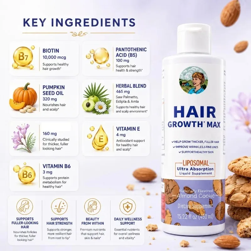 Haarwuchsmittel für Frauen MAX – Biotin Hair Growth Bewertung und Preis